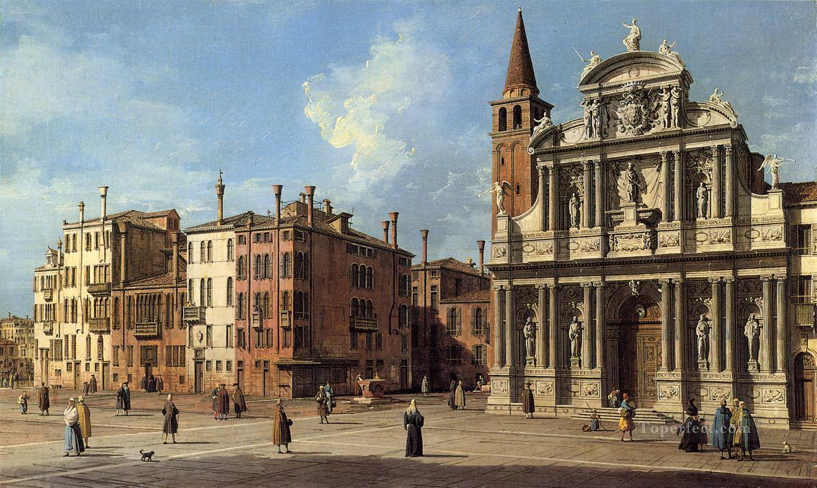 santa maria zobenigo Canaletto Venice Oil Paintings
